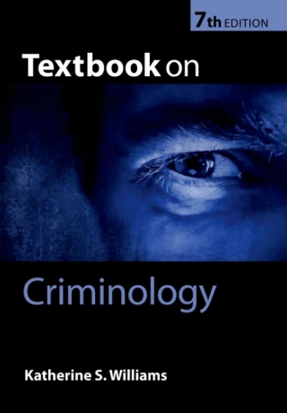 Cover image: Textbook on Criminology 7th edition 9780199592708