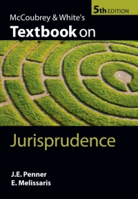 Cover image: McCoubrey & White's Textbook on Jurisprudence 5th edition 9780199584345