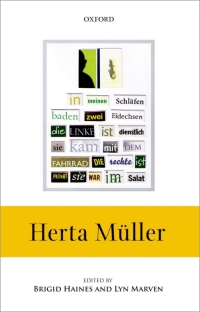 Imagen de portada: Herta Müller 1st edition 9780199654642