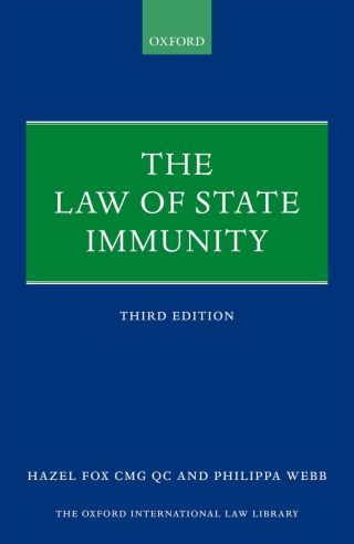 Cover image: The Law of State Immunity 3rd edition 9780191669750