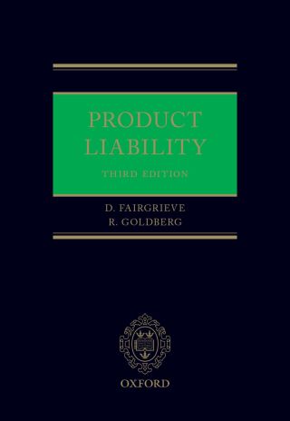 Cover image: Product Liability 3rd edition 9780199679232