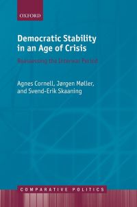 Cover image: Democratic Stability in an Age of Crisis 9780198858249