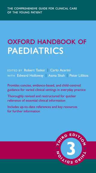 Cover image: Oxford Handbook of Paediatrics 3e 3rd edition 9780198789888