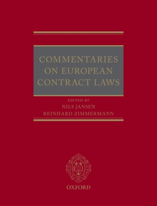 Cover image: Commentaries on European Contract Laws 1st edition 9780198790693