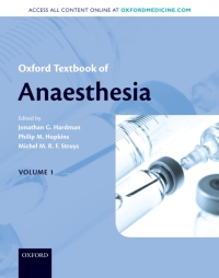 Omslagafbeelding: Oxford Textbook of Anaesthesia 1st edition 9780198842453