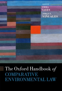 Immagine di copertina: The Oxford Handbook of Comparative Environmental Law 1st edition 9780198790952