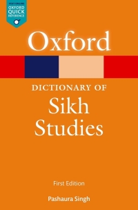 Omslagafbeelding: A Dictionary of Sikh Studies 1st edition