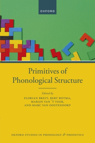 Cover image: Primitives of Phonological Structure 9780191833632