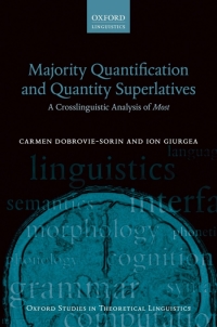 Titelbild: Majority Quantification and Quantity Superlatives 9780198791249