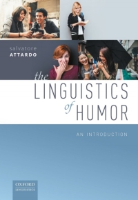 Cover image: The Linguistics of Humor 9780198791287