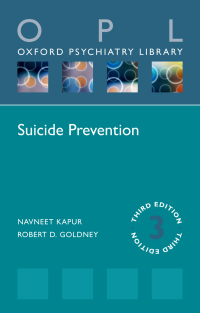 Cover image: Suicide Prevention 3rd edition 9780198791607