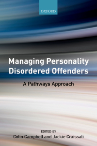 Cover image: Managing Personality Disordered Offenders 1st edition 9780198791874