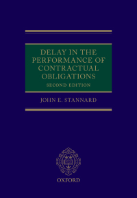 Cover image: Delay in the Performance of Contractual Obligations 2nd edition 9780192510679