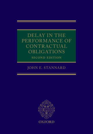 表紙画像: Delay in the Performance of Contractual Obligations 2nd edition 9780192510679