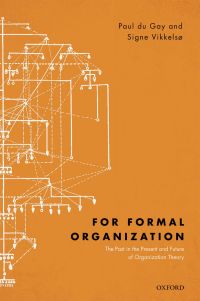 Imagen de portada: For Formal Organization 9780198705123