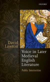 Titelbild: Voice in Later Medieval English Literature 9780198792406