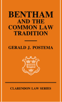 Imagen de portada: Bentham and the Common Law Tradition 2nd edition 9780192511515