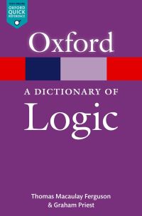 Cover image: A Dictionary of Logic 1st edition