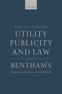 Titelbild: Utility, Publicity, and Law 9780198793175