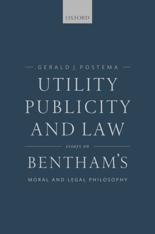 Cover image: Utility, Publicity, and Law 9780192511584