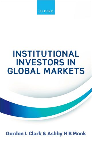 Omslagafbeelding: Institutional Investors in Global Markets 9780198793212