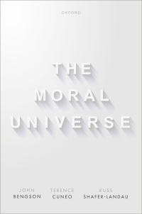 Imagen de portada: The Moral Universe 1st edition 9780198914693