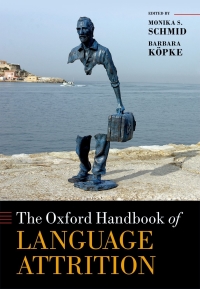 Imagen de portada: The Oxford Handbook of Language Attrition 1st edition 9780198793595