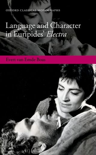Imagen de portada: Language and Character in Euripides' Electra 1st edition 9780198793601