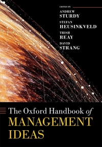 Cover image: The Oxford Handbook of Management Ideas 1st edition 9780198794219