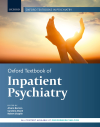 Cover image: Oxford Textbook of Inpatient Psychiatry 1st edition 9780198794257