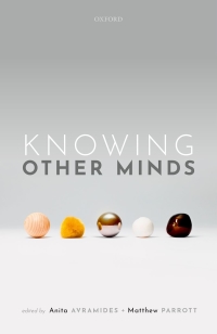 Cover image: Knowing Other Minds 1st edition 9780198794400