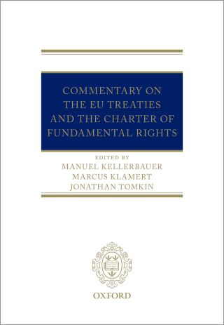 Cover image: The EU Treaties and the Charter of Fundamental Rights 1st edition 9780198794561