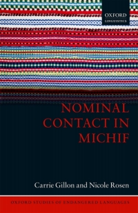 Cover image: Nominal Contact in Michif 9780198795339