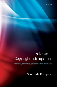 Cover image: Defences to Copyright Infringement 9780198795636