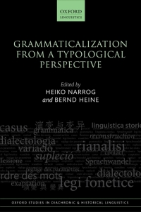 Cover image: Grammaticalization from a Typological Perspective 1st edition 9780198795841