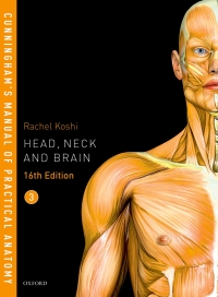 Cover image: Cunningham's Manual of Practical Anatomy VOL 3 Head, Neck and Brain 16th edition 9780198749387