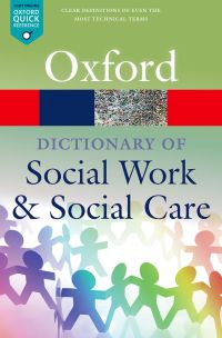 Immagine di copertina: A Dictionary of Social Work and Social Care 2nd edition 9780198796688