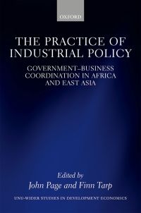 Imagen de portada: The Practice of Industrial Policy 1st edition 9780198796954