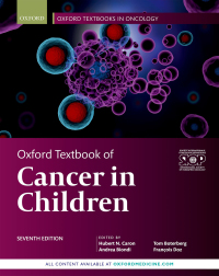 Cover image: Oxford Textbook of Cancer in Children 7th edition 9780198797210