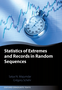 Omslagafbeelding: Statistics of Extremes and Records in Random Sequences 1st edition 9780198797333