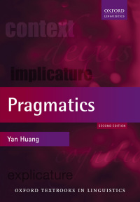 Cover image: Pragmatics 2nd edition 9780199577767
