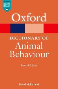 Cover image: A Dictionary of Animal Behaviour 2nd edition