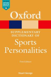 Omslagafbeelding: A Supplementary Dictionary of Sports Personalities