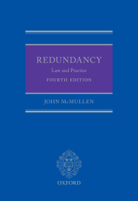 Cover image: Redundancy 4th edition 9780198798484