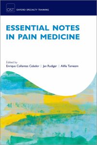 Imagen de portada: Essential Notes in Pain Medicine 9780198799443