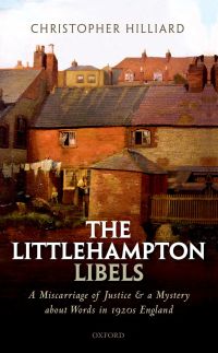 Cover image: The Littlehampton Libels 9780198799658