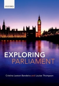 Cover image: Exploring Parliament 1st edition 9780198788430