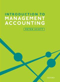 صورة الغلاف: Introduction to Management Accounting 9780191091193