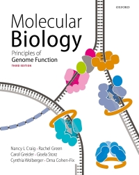 Cover image: Molecular Biology: Principles of Genome Function 3rd edition 9780198788652