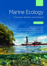 Immagine di copertina: Marine Ecology: Processes, Systems, and Impacts 3rd edition 9780198717850